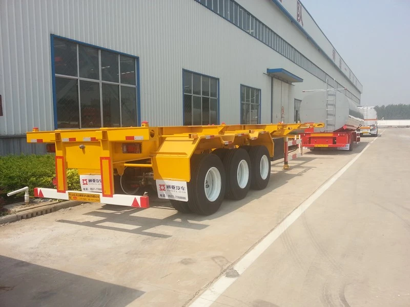 3 Axle Continer Šasija