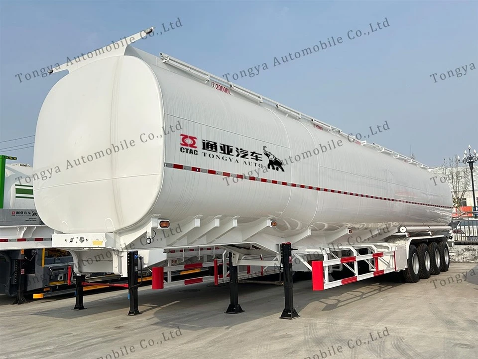 4 Axle 80000L Poluprikolica za gorivo